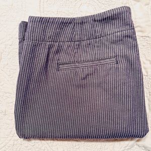 High Waisted Pinstripe Pants